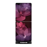 Toshin 225L Frost Refrigerator TTW225GDSFF