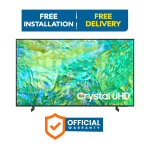 Samsung 50 inch Crystal 4K UHD Smart TV 50CU8000