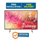 Samsung 55 inch Crystal 4K UHD Smart TV 55DU7700