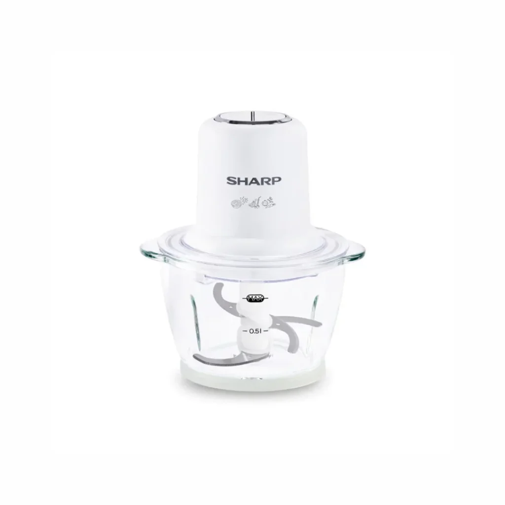 Sharp 350W Double Blade Glass Bowl Chopper