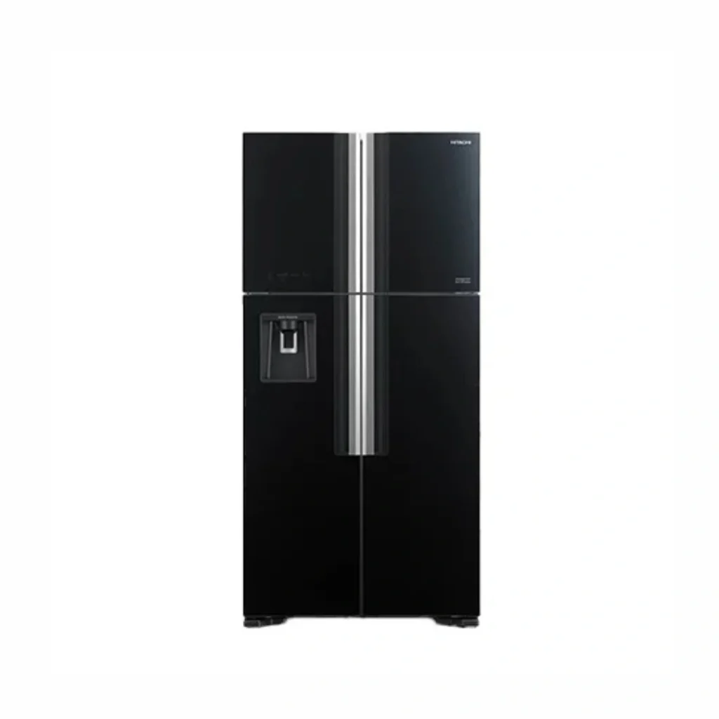 Hitachi 586 Liters Big French No Frost Refrigerator RW690P7PB KD GBK7