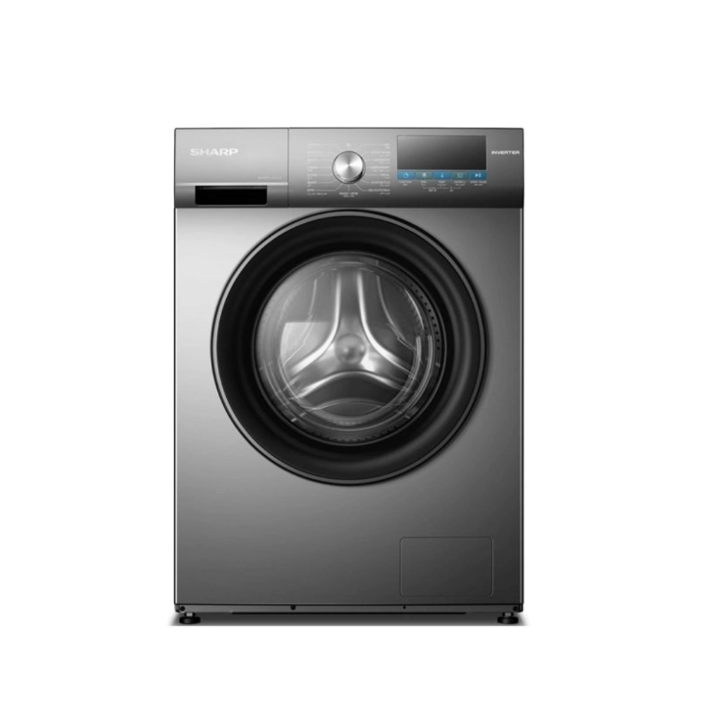 Sharp 8kg Front Loading Inverter Washing Machine ES FEI812DLZ S