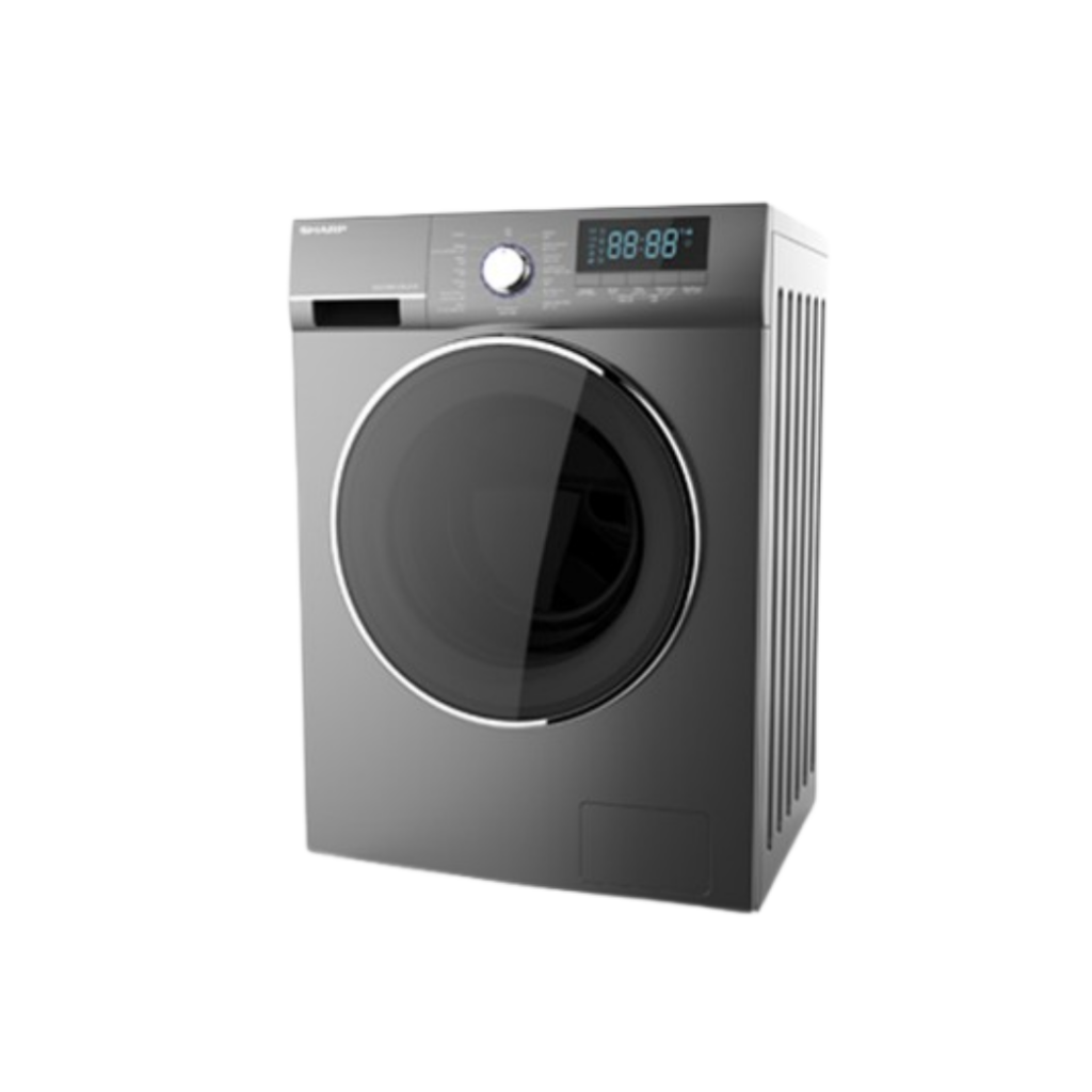 Sharp 8kg Front Loading Washing Machine (ES FS812DLZ S)