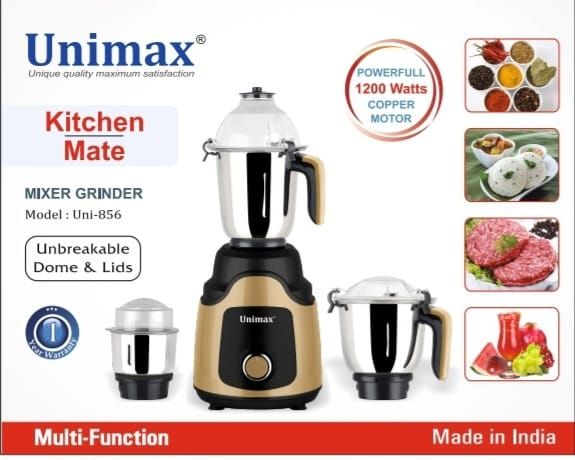 Unimax Mixer Grinder Uni 856