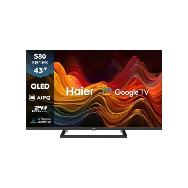 Haier 43 Inch QLED 4K Google TV H43S80GUX