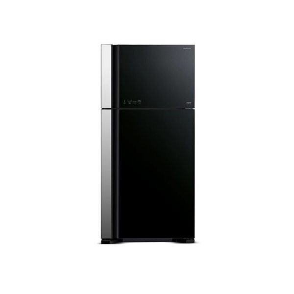 Hitachi 601 Liters Big 2 Glass Series No Frost Refrigerator R VG690P7PB KD GBK